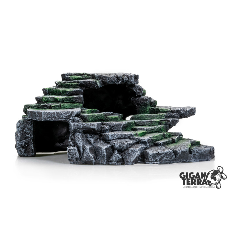 Aquatic turtle platform black (L)  30x24x12cm