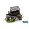 House on Stakes 21.5 x 15.2 x 17.5 cm